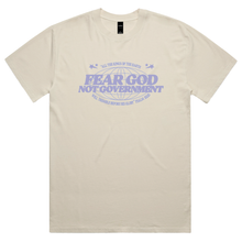 Load image into Gallery viewer, &#39;Fear God Not Government&#39; Heavy Faded Tee
