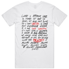 Load image into Gallery viewer, &#39;Love ≠ Love&#39; Tee - White
