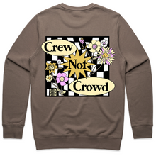 Load image into Gallery viewer, &#39;Crew Not Crowd&#39; Lightweight Crewneck (Cotton)
